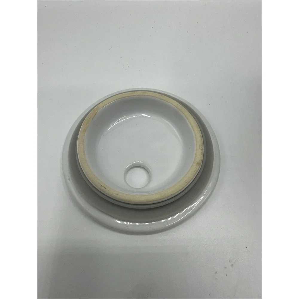 Pampered Chef Microwave Ceramic Egg Oatmeal Cooker Silicone Sleeve 18C